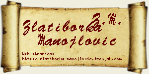 Zlatiborka Manojlović vizit kartica